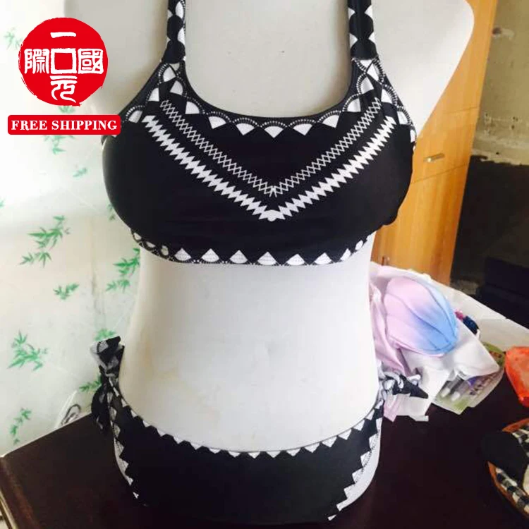 

2021 new style split swimwear fashionable sexy print bikini