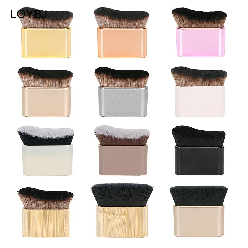 Self Tanning Kabuki Foundation Brush Body Makeup Brushes Applicator Liquid Foundation Concealer Cream Bronzer Brush for Body