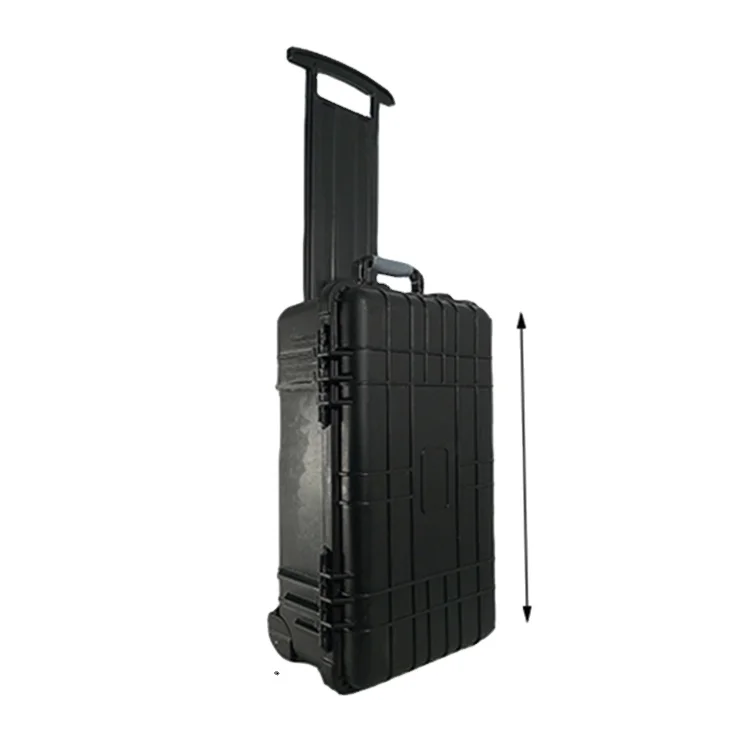 DPC112 560*350*230mm Plastic Transport Box With Wheels