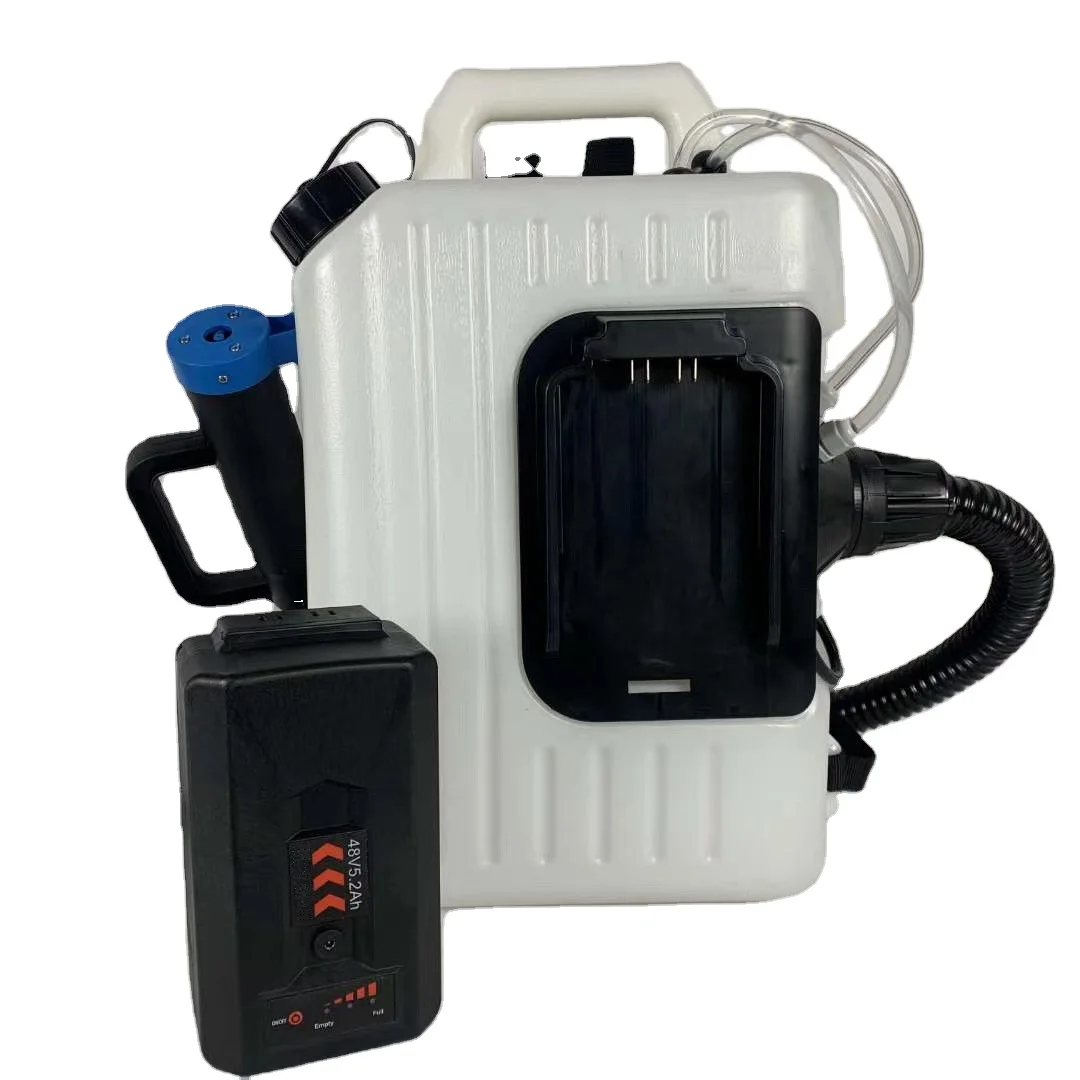 

10l Cordless Battery Electric Sprayer Cold Disinfection Portable mist Fogger machine disinfect ULV fogger