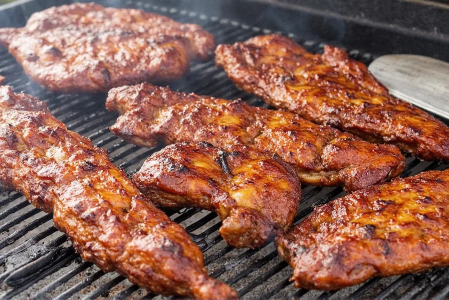 Weber Smokey Mountain Cooker in action