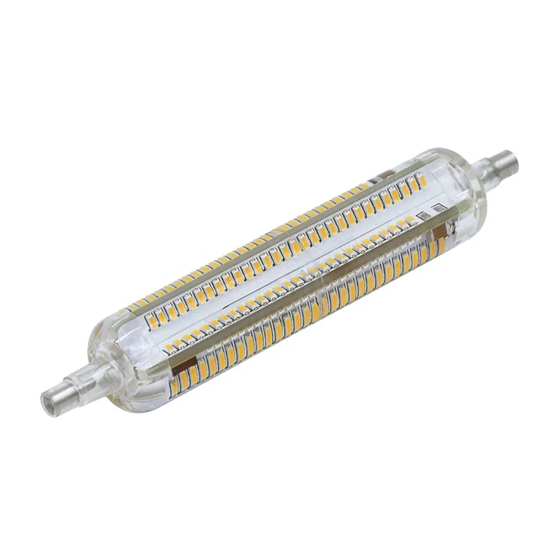 Silicone r7s 10W 118mm led replace r7s 118mm halogen bulb AC220-240V