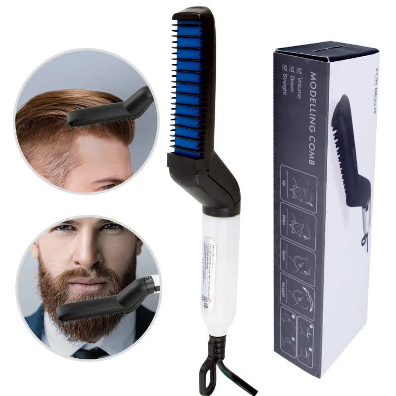 

Professional Manufacture Factory Manufacturer Beard Styling Comb, Black white