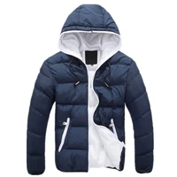 

Factory direct sale man winter long sleeve windproof waterproof soft shell padded cotton travel hoodies jacket