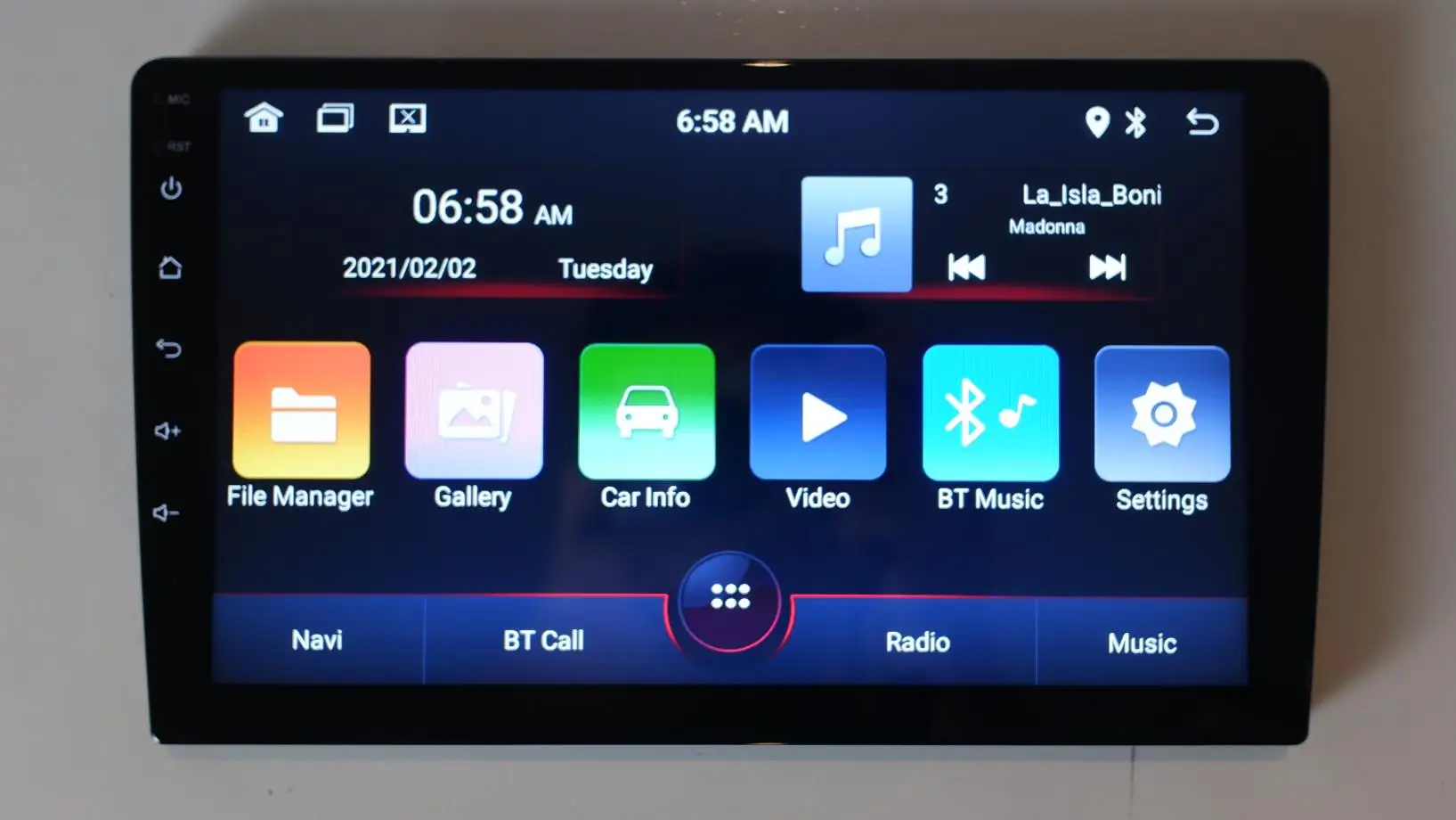 Retractable Screen Car Dvd 1/16g 10.1 Inch Navigation 1 Din Indash Car