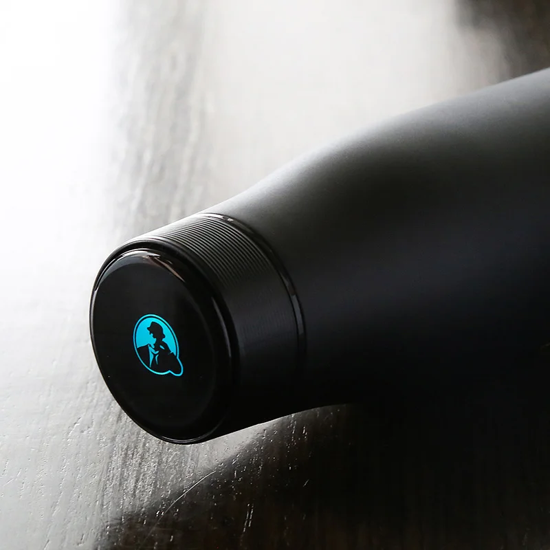 

Ready To Ship screen lid Music thermal Flask Phone Charger Mug Smart Wireless reminder Cola Water Bottle, Customized color