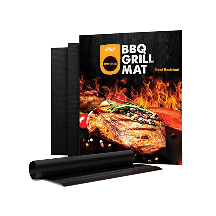 

BBQ Grill Mat Non-Stick Fire Resistant PTFE BBQ Grill Mat