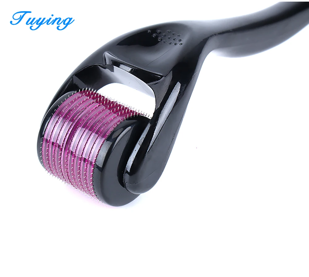 

TUYING 540 titanium needles drs dermaroller microneedle derma roller for beard hair regrowth 0.5 mm