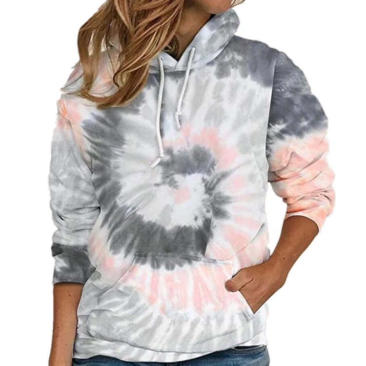

New Arrival Women Casual Long Sleeve Shirts Loose Sublimation Print Pattern sweatshirt Pullover Hoodie