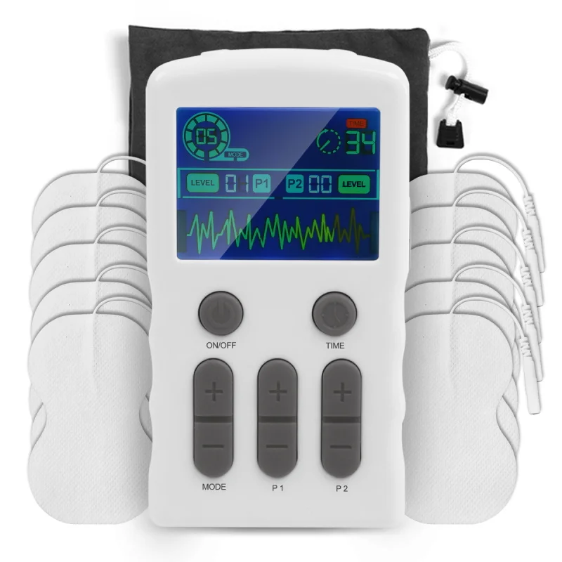 

massage slippers tens electrode handheld electronic pulse massager tens pain relief