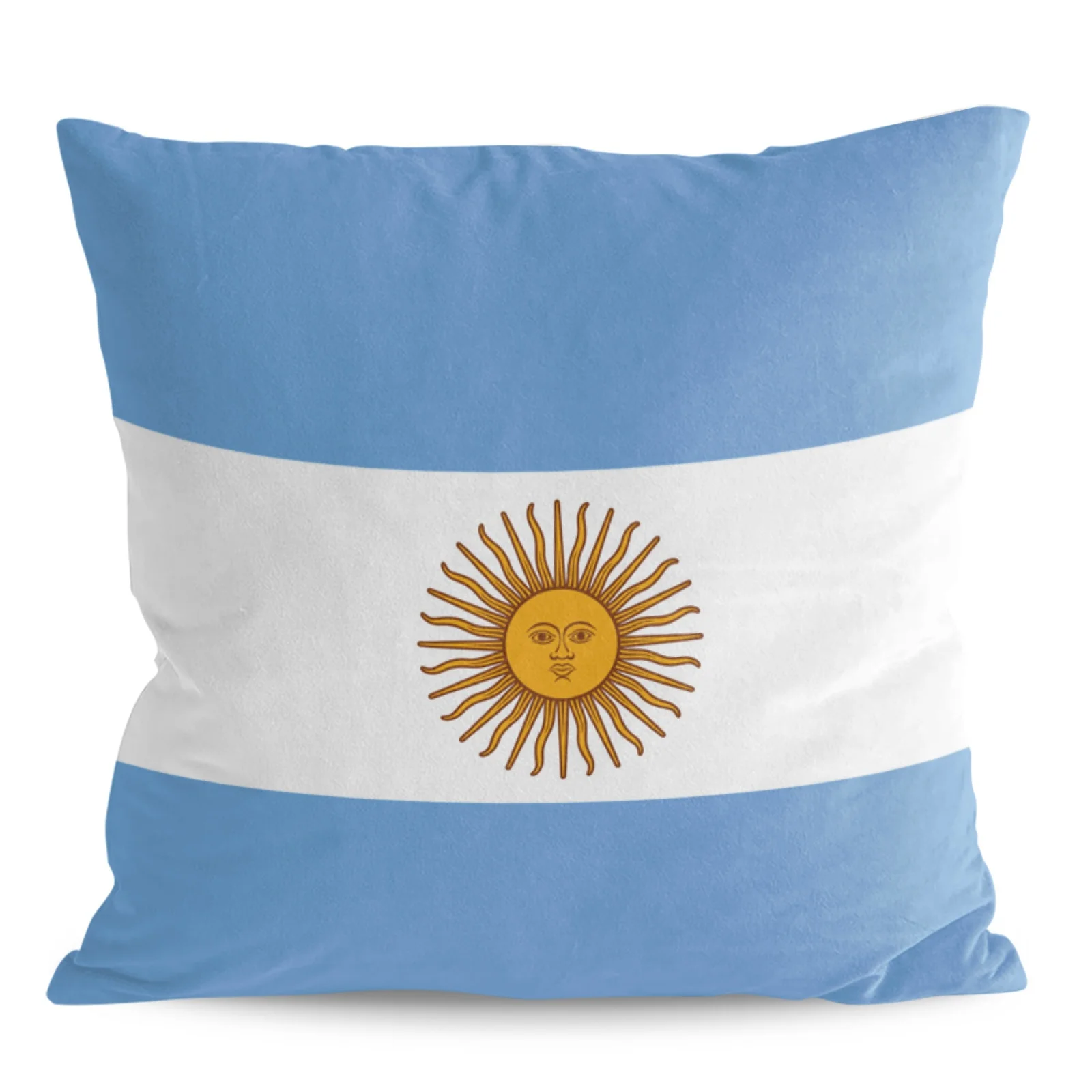 

2022 Argentina flag throw pillow covers Argentinian pillow cases for bed personalized national flags cushions