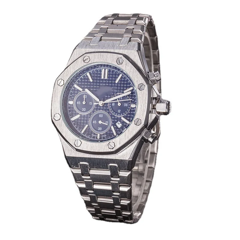 

Luxury AP Quartz Men Watch Waterproof Stainless Steel