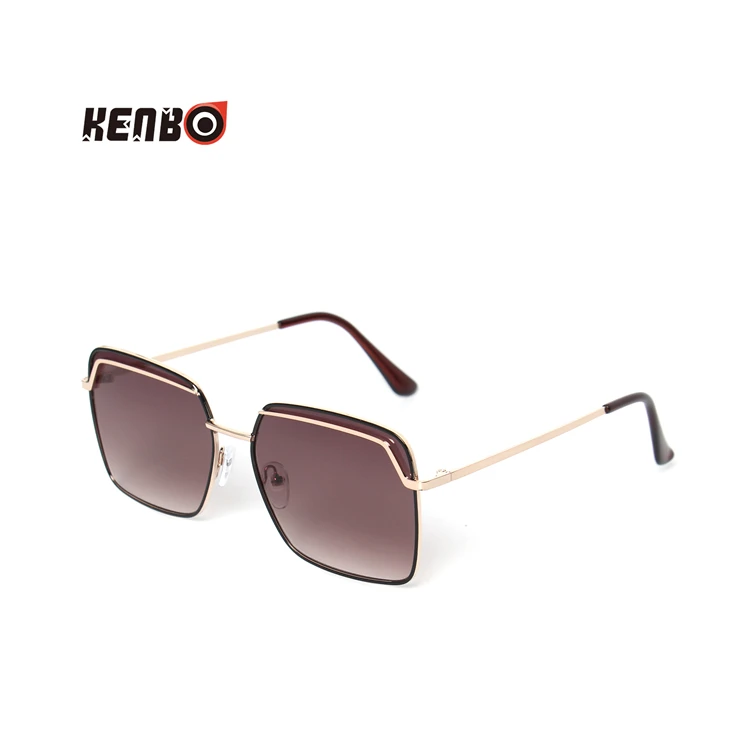 

Kenbo Eyewear 2020 Full Frame Classic Square Sunglasses Lightweight Metal Frame Shades Sunglasses Womens