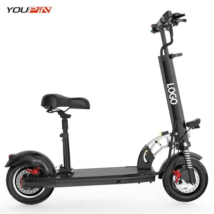

10inch 36V 10.4AH 400W Motor Adult Light weight Folding powerful Electric Scooter For Adults