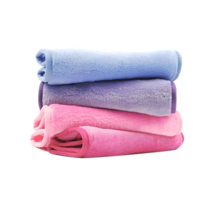 

High Quality Microfiber Face Cloth Makeup Remover Towel Custom Logo Colorful Makeup Cloth Remover Towel, Custom color