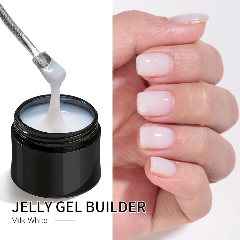 

JTING nails easy fast extension poly gel uv jelly builder milky white gel uv/led 9 Colors kit OEM private label