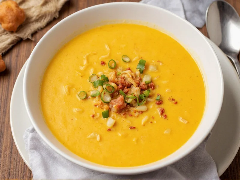 Perfect Cheesy Potato Soup Recipe: Creamy & Comforting