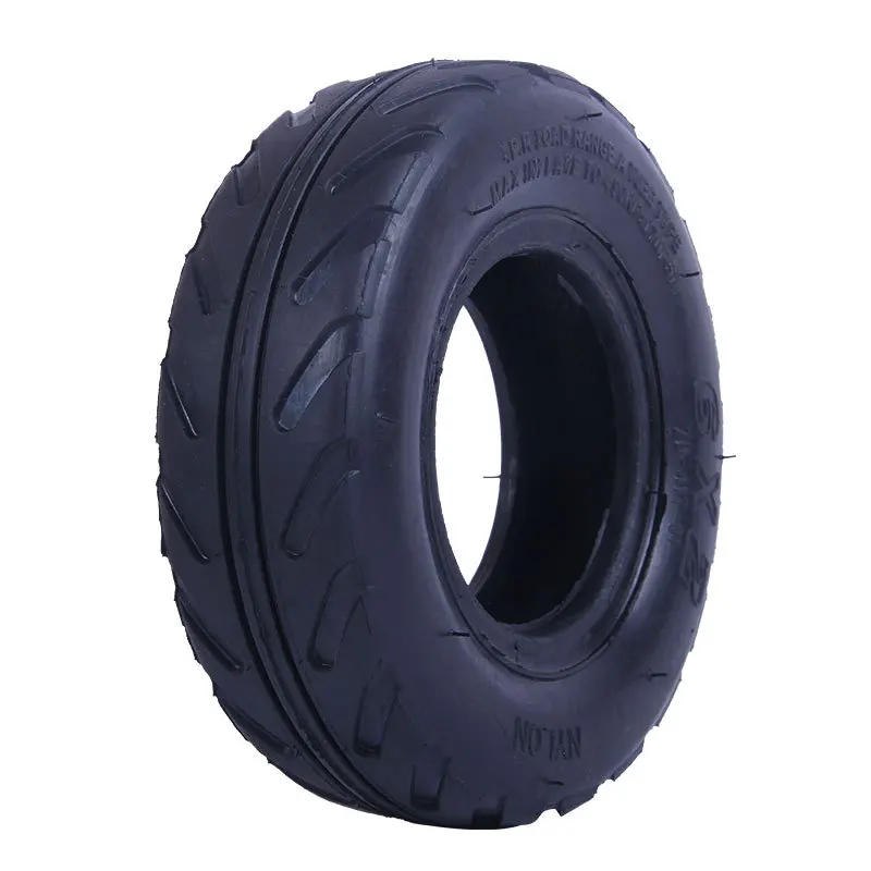 

6 inch rubber material outer tire 6x2 inflatable outer tire front wheel pneumatic tire inner and outer