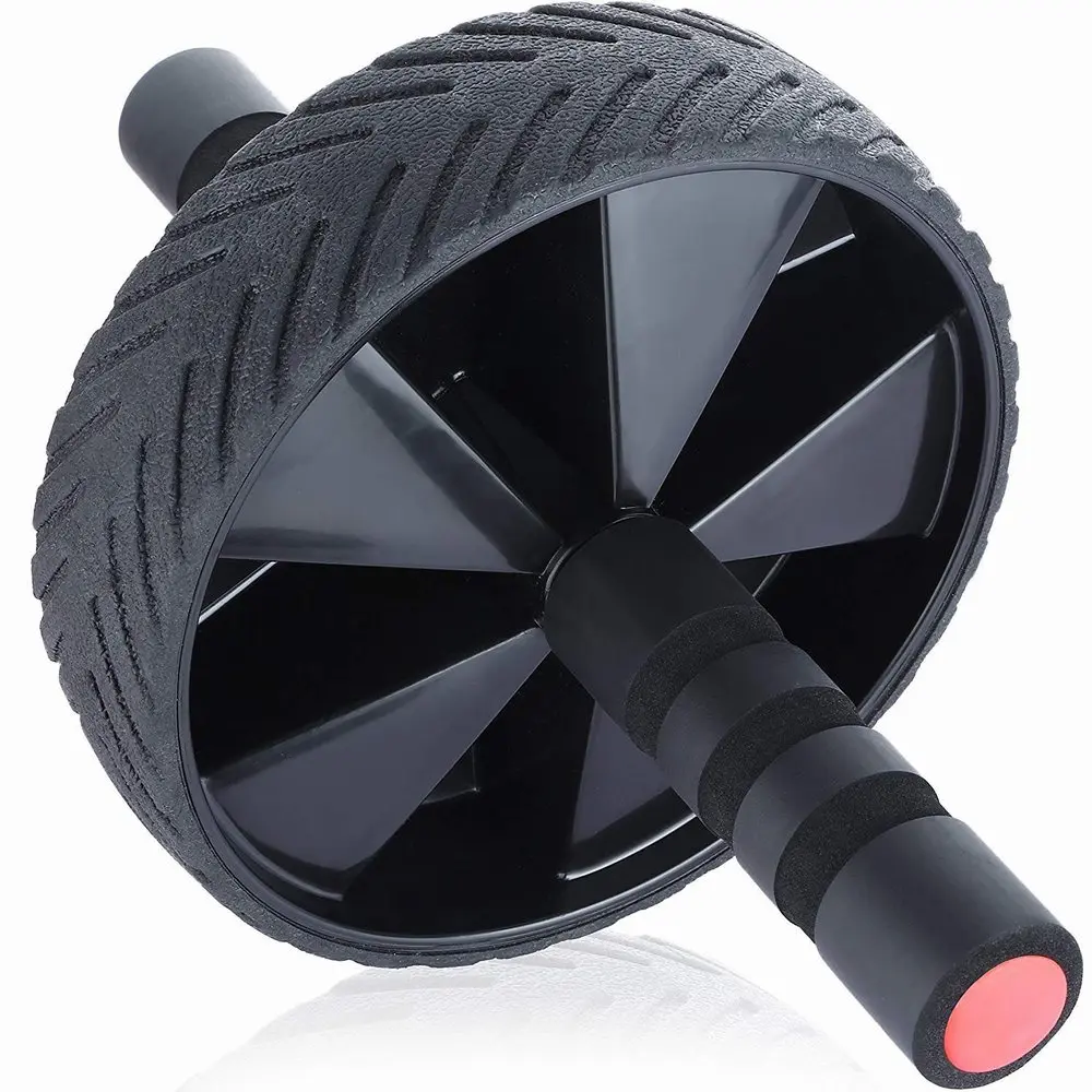 

Ab Rollers Wheel for Abs Workout Exercise wheel Equipment for Home Gym, Black