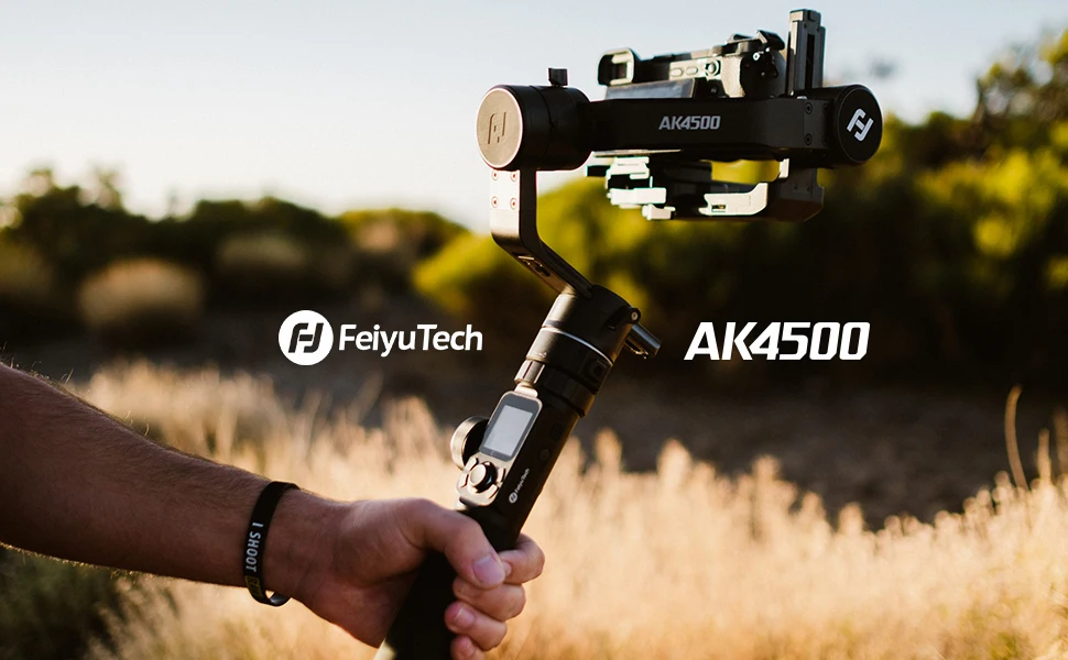 Feiyu tech AK4500 Aluminum 3 axis handheld DSLR camera video gimbal stabilizer for camera