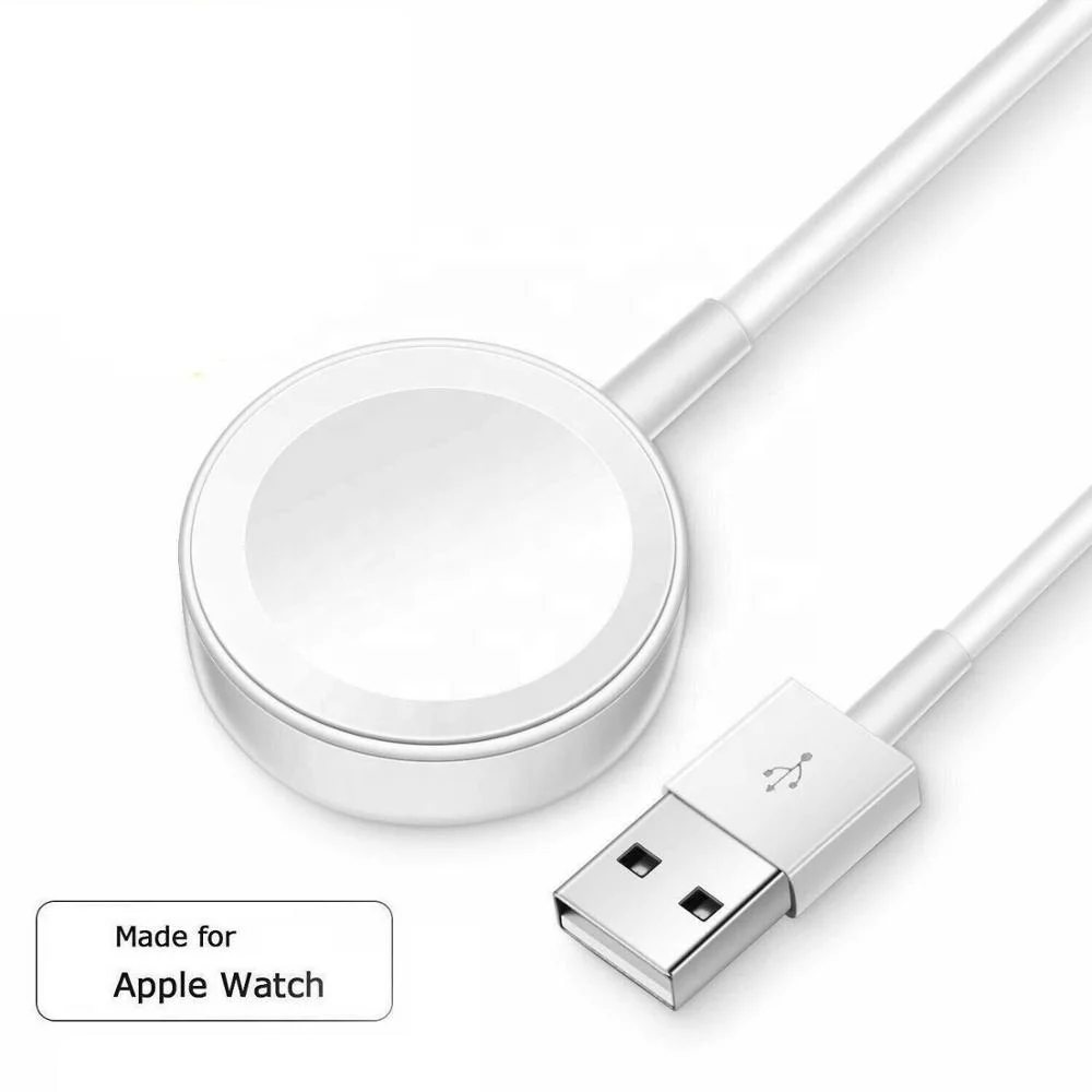 3FT 1M Magnetic Charging Cable USB Charger Dock Fast Wireless Charger For Apple Watch Series 1 2 3 4