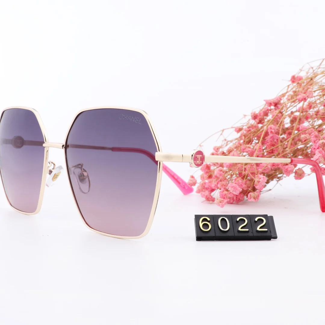 

2021 Designer sunglasses famous brands C luxury sunglasses are hot sellers lady's sunglasses gafas de sol 6022, 5 color