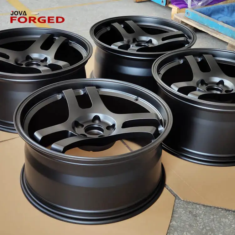 Wholesale Custom Matte Black Car Rims 