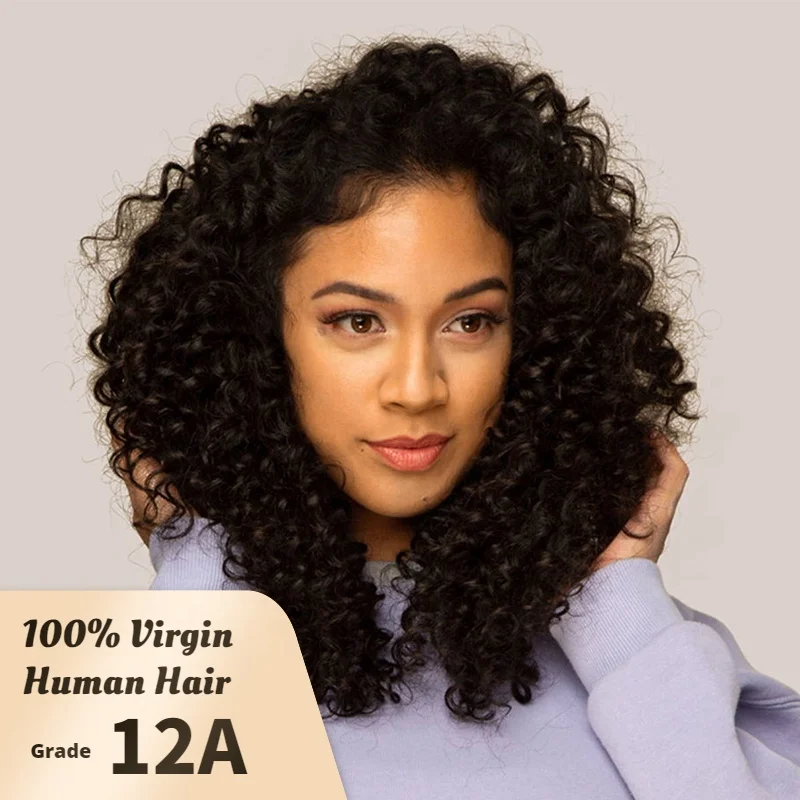 

Human HD Hair Wigs Vendors Wholesale Virgin Cuticle Deep Curly Wave Short Bob Frontal Braided Closure Full Lace Front Wigs