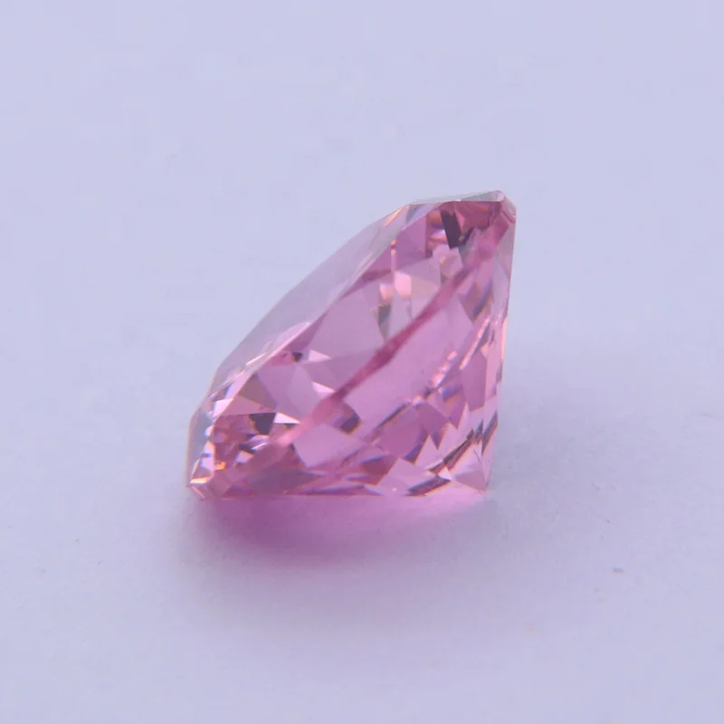 

Pink Round Brilliant Cut Cubic Zircon Machine Stone Jewelry