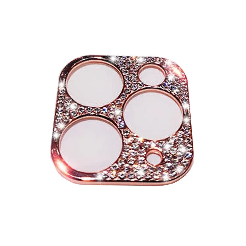 

Iphone 12 Diamond Lens Protector Film Iphone 11 Promax Fashion Diamond Design Lens Screen Film