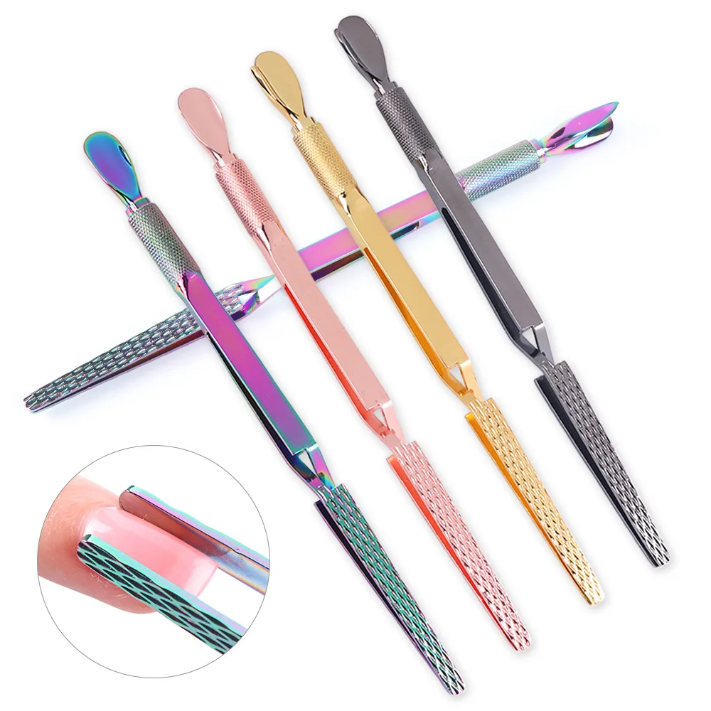 

Acrylic Nail Pincher Cuticle Pusher Pinching Pinch Clamp Tool C Curve Tweezers, Picture