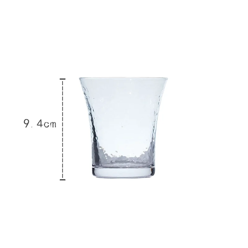 

Wholesale special clear thermostability juice double glass cup set for coffee shop, Customized color