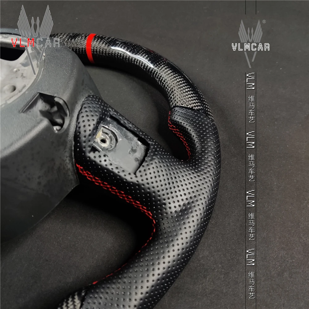 Carbon Fiber Steering Wheel For Audi A3 A4 A5 A6 Q5 Q7/all Audi Models