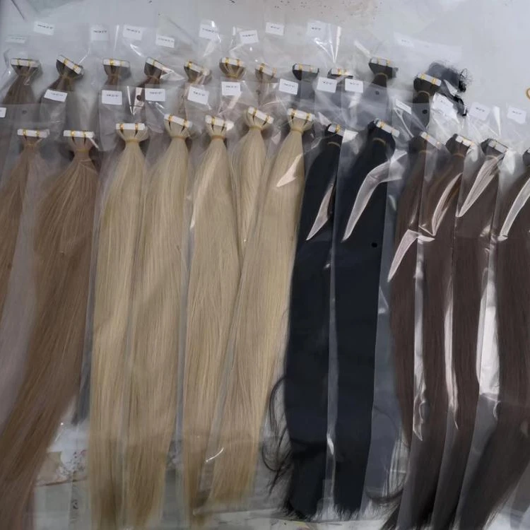 

Best sale tape in hair extensions human in stock