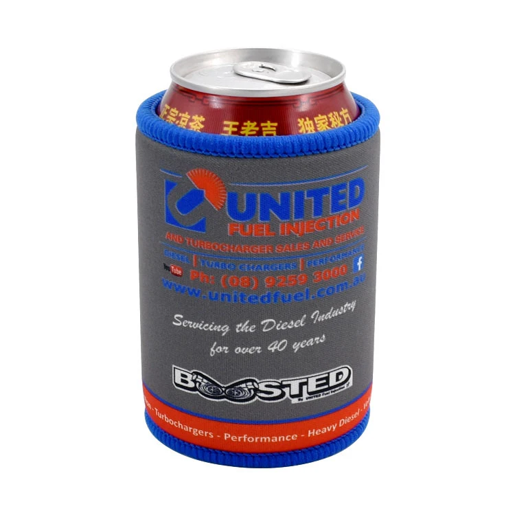 

Slim Stubby Holder Promotional Customized Logo Neoprene Can Cooler