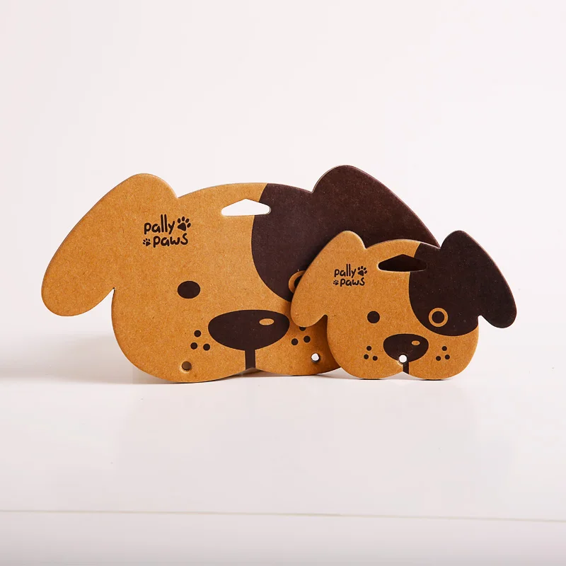 
Custom printing logo Paper card kraft paper card display card wholesale 