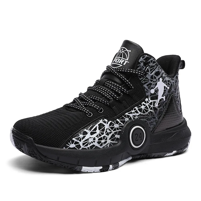 

In stock new style factory wholesale high quality outdoor sport men shoes hot sale basketball boots or best basket Shoes For Men, Green,orange,blue,red