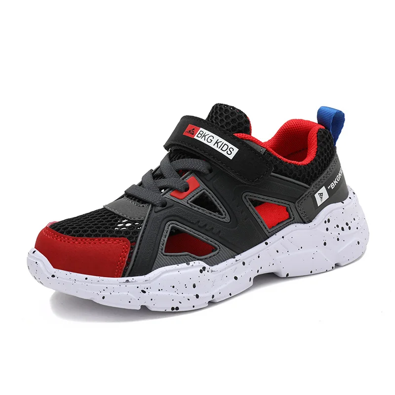 

hot selling kids sandal summer sport shoes breathable flat bottom 2021 new summer edition net surface sports leisure shoes