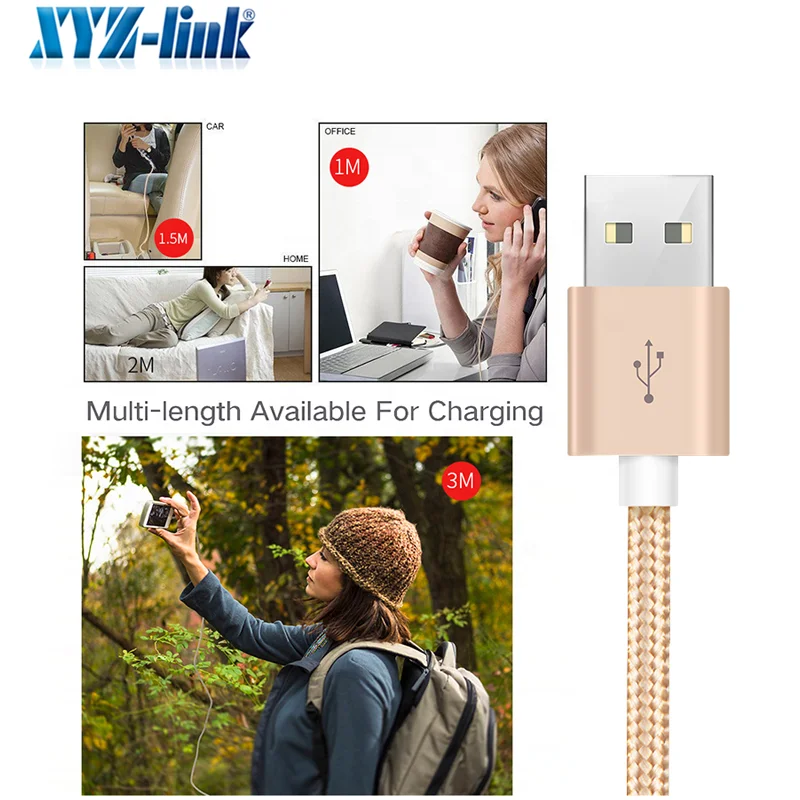 
cable charger charging data cord USB iPhone cable 