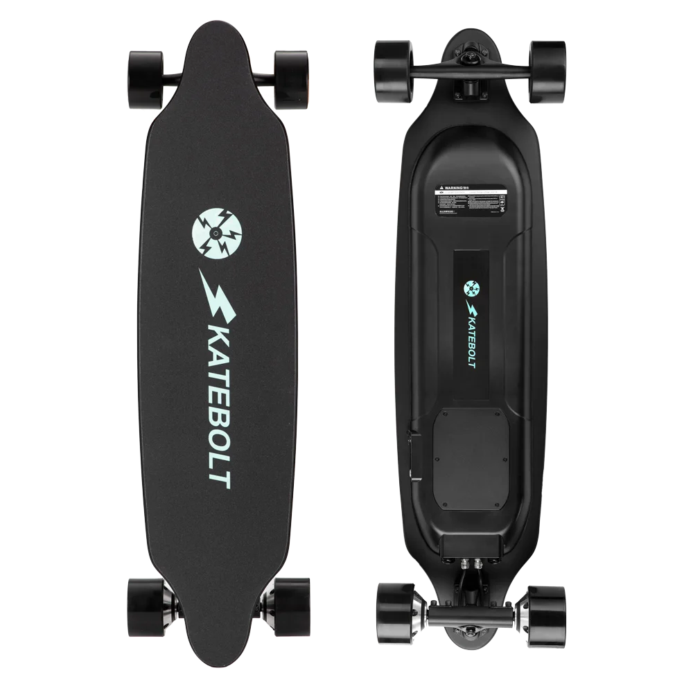 25 MPH Top Speed, 18.6 Miles Max Range, 2nd Generation, Wireless Control Longboard off road electric skateboard, Customized color