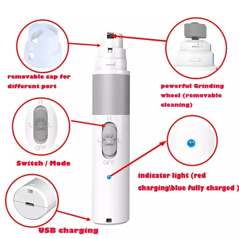 Bothwinner Generation Pet Electric Armor Grinder Buy Pet Nail Grinder