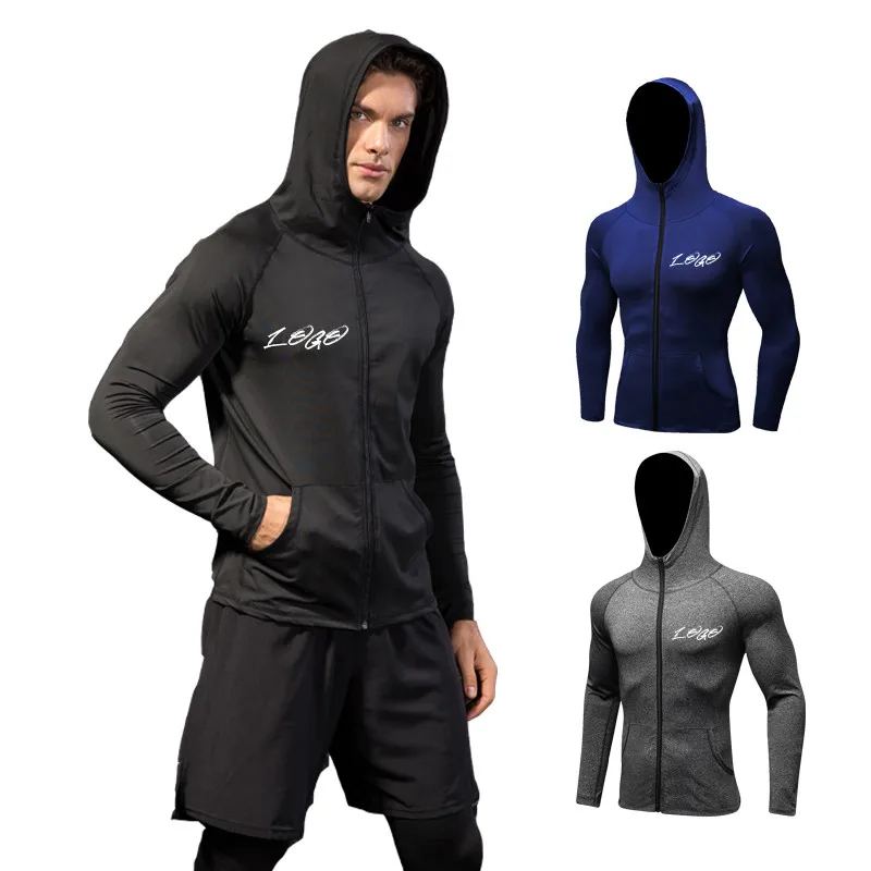 

Customizable oversized unisex zip hoodie jacket custom blank Fitness Training full zip up hoodies, 1 colors