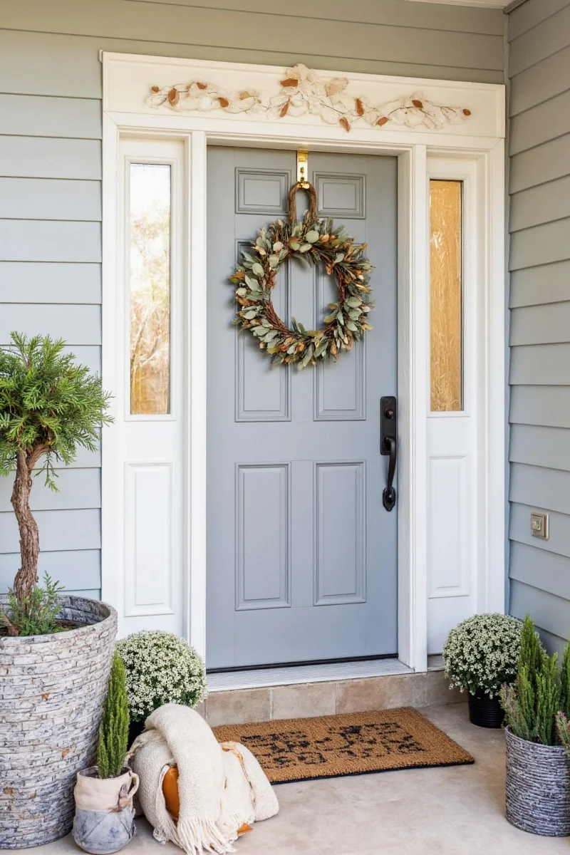 Seasonal wreath for each holiday