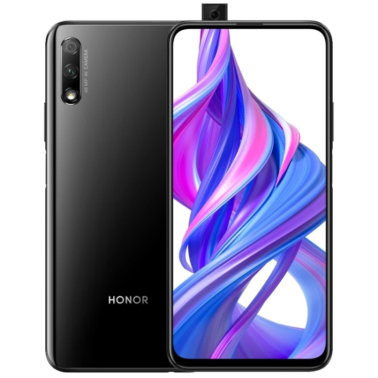 

Global Rom HuaWei Honor 9X 8GB RAM 64GB ROM Cell Phone 6.59 Inch Android 9.0 Elevating Camera 48.0MP