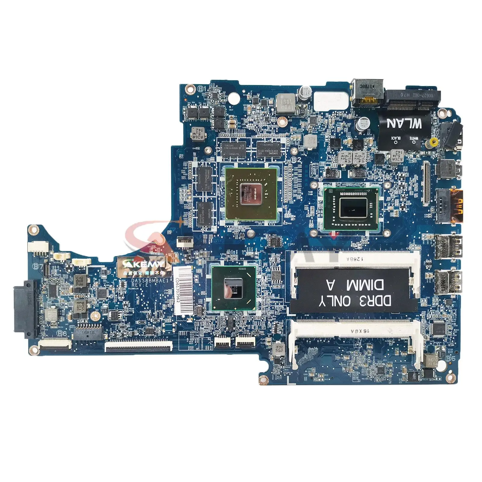 

FOR Dell XPS 15Z L511z Laptop Motherboard H9FHV 0H9FHV CN-0H9FHV DASS8BMBAE1 HM67 DDR3 w i5-2410M GT525M 1G 100% working