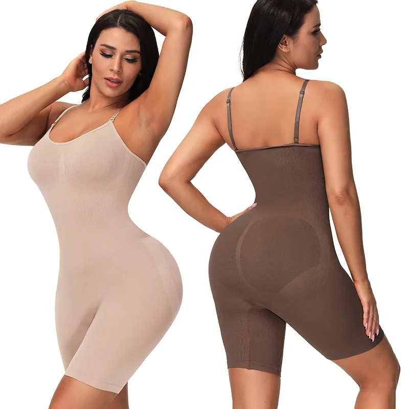 

Muenjoy 2021 Slimming Seamless Tummy Control Body Shaper Plus Size Shapewear For Women
