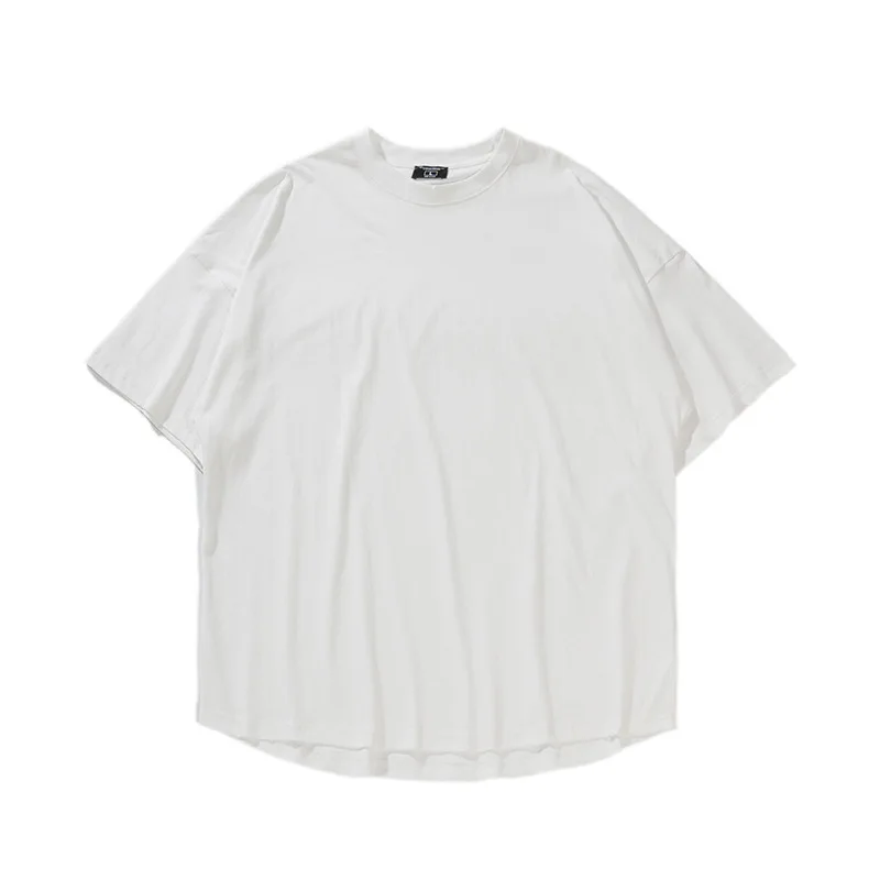 

luxury oversized 200gsm plain white tshirts for men cotton quality t shirts cotton thick oversize t-shirt unisex, Customized color