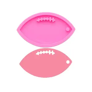 Image of S134 key chain mould silicone football mold for keychains