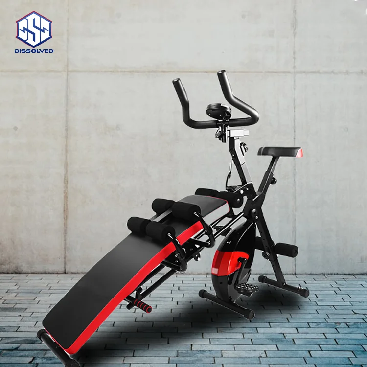 Multifunctional Steel Fitness Equipment Magnetic Control Sit-up Indoor Fitness Equipment Bench Press Home Dumbbell Bench