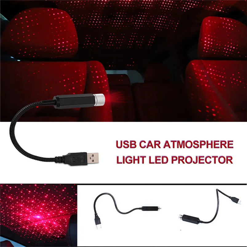 Romantische Auto Dach Sterne Projektor Lichter Mit Mini Disco Licht